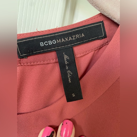 BCBGMaxAzria flowy midi dress Size S/M - Picture 3 of 7